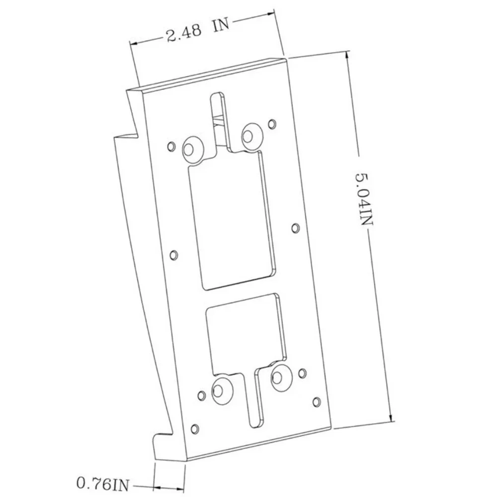 Ring 2 Battery Doorbell‎ Plus Vinyl Siding Mount Bracket